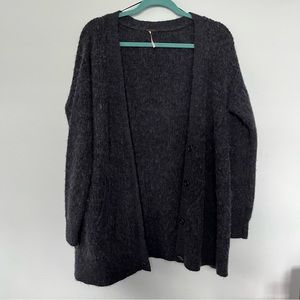 Free People Alpaca Cardigan